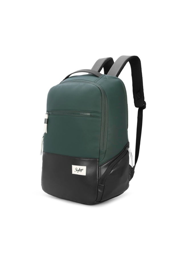 سكاي باجز Skybags EKOH 02 3 Compartment LAPTOP BACKPACK GREEN - Image 2